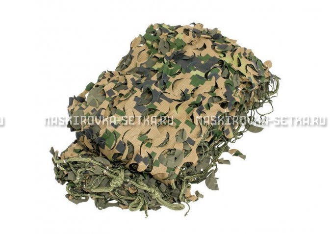 Массеть Camosystems Пейзаж-Профи Лес 3D 1,8х6 м  – купить по цене 7700 руб. в интернет-магазине в городе Самара картинка 1