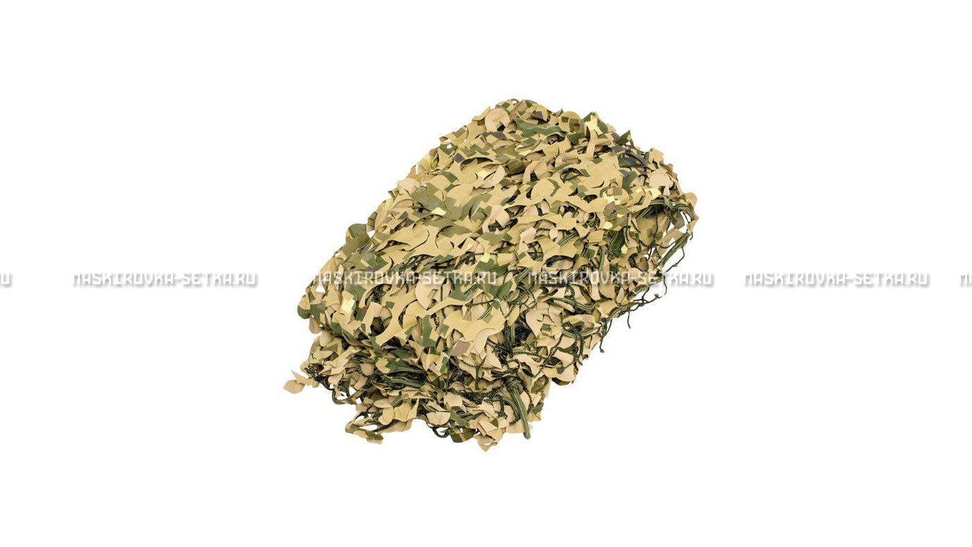 Массеть Camosystems Пейзаж-Профи Милитари 3D 1,8х3 м  – купить по цене 3850 руб. в интернет-магазине в городе Самара картинка 6