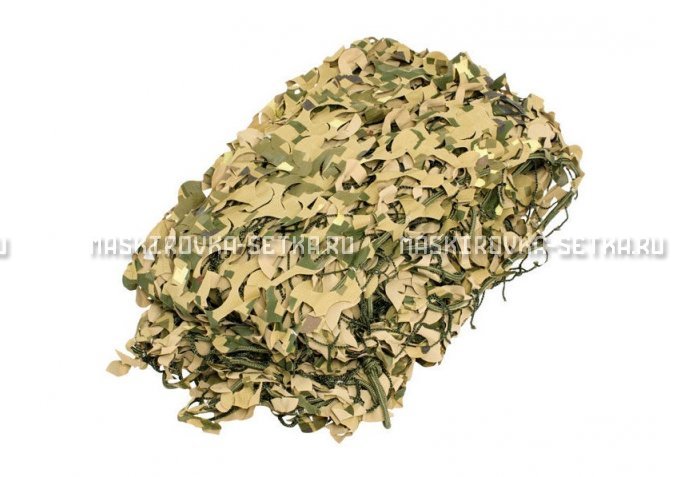 Массеть Camosystems Пейзаж-Профи Милитари 3D 1,8х3 м  – купить по цене 3850 руб. в интернет-магазине в городе Самара картинка 1