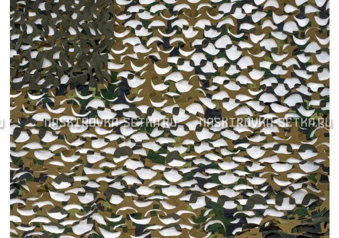 Сетка Camosystems Пейзаж Лес 3D 2,2х50 м  – купить по цене 49500 руб. в интернет-магазине в городе Самара картинка 2