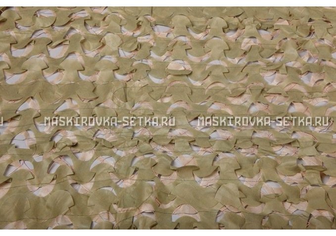 Маскировочная сетка Duck Expert Geo Песчанка 3D 2х6 м – купить по цене 8650 руб. в интернет-магазине в городе Самара картинка 3