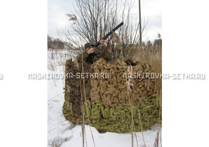 Маскировочная сеть МКТ-2П Поле 1,5х3 м – купить по цене 1500 руб. в интернет-магазине в городе Самара картинка 3