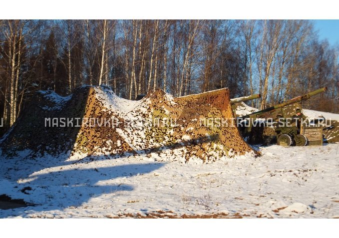 Маскировочная сеть МКТ-2П Поле 1,5х3 м – купить по цене 1500 руб. в интернет-магазине в городе Самара картинка 5
