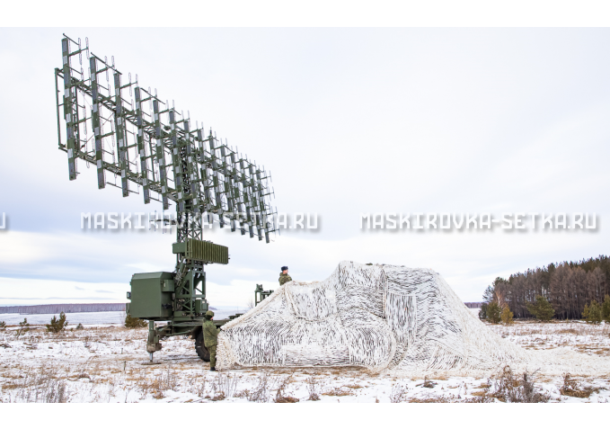 Маскировочный комплект МКТ-2С Снег 9х12 м – купить по цене 33200 руб. в интернет-магазине в городе Самара картинка 9