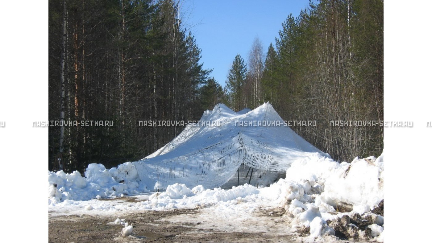 Маскировочная сеть МКТ-2С Снег 3х6 м – купить по цене 4700 руб. в интернет-магазине в городе Самара картинка 18
