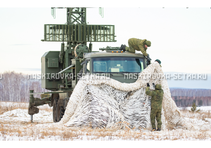 Маскировочный комплект МКТ-2С Снег 9х12 м – купить по цене 33200 руб. в интернет-магазине в городе Самара картинка 1