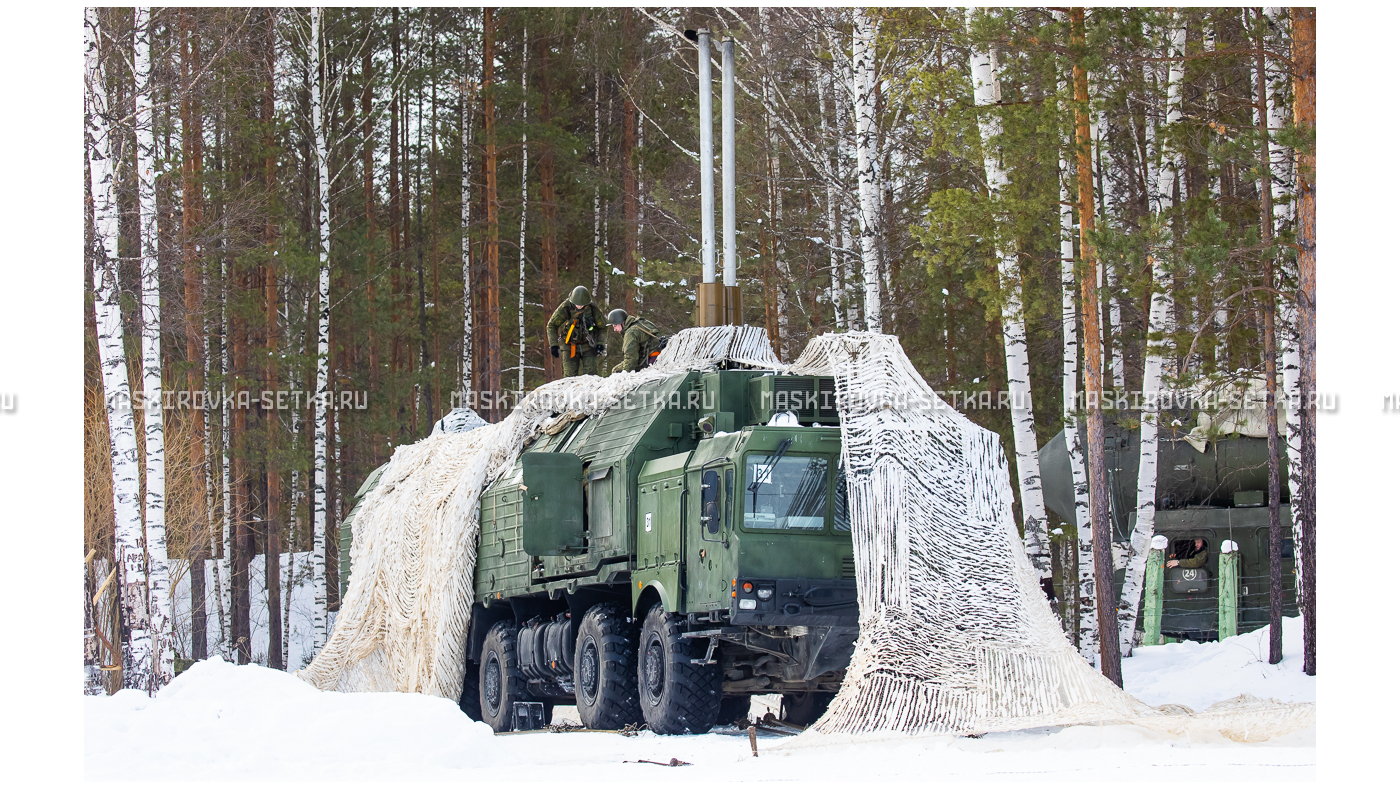 Маскировочный комплект МКТ-2С Снег 9х12 м – купить по цене 33200 руб. в интернет-магазине в городе Самара картинка 28
