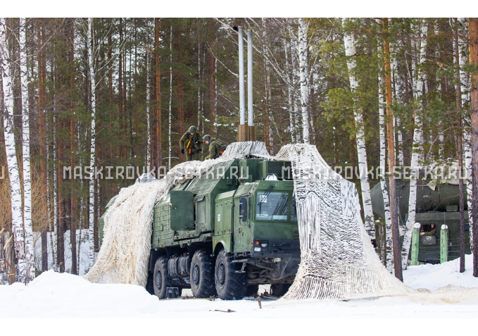 Маскировочный комплект МКТ-2С Снег 9х12 м – купить по цене 33200 руб. в интернет-магазине в городе Самара картинка 5