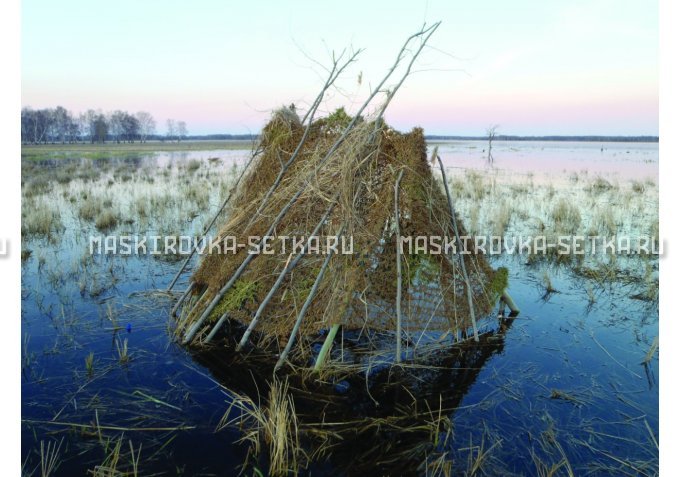 Маскировочная сетка МКТ-3П Солома 2х3 м – купить по цене 3750 руб. в интернет-магазине в городе Самара картинка 3