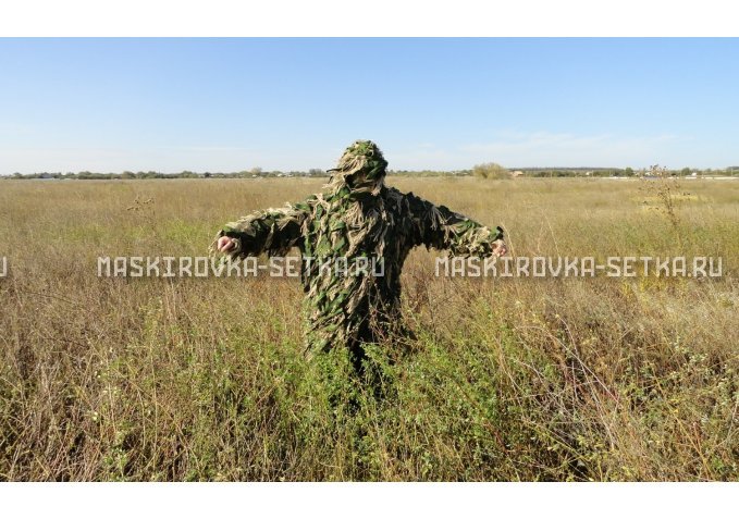 Маскировочный халат Taganrog Кикимора – купить по цене 3550 руб. в интернет-магазине в городе Самара картинка 1
